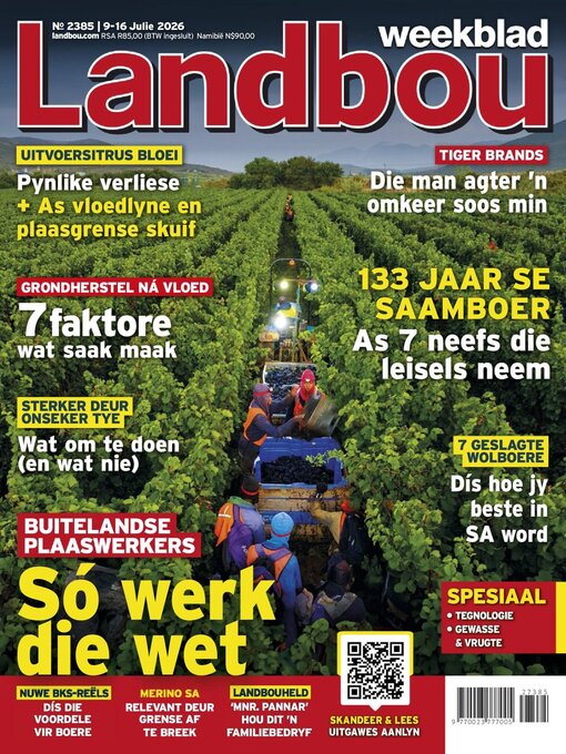 Cover image for Landbouweekblad